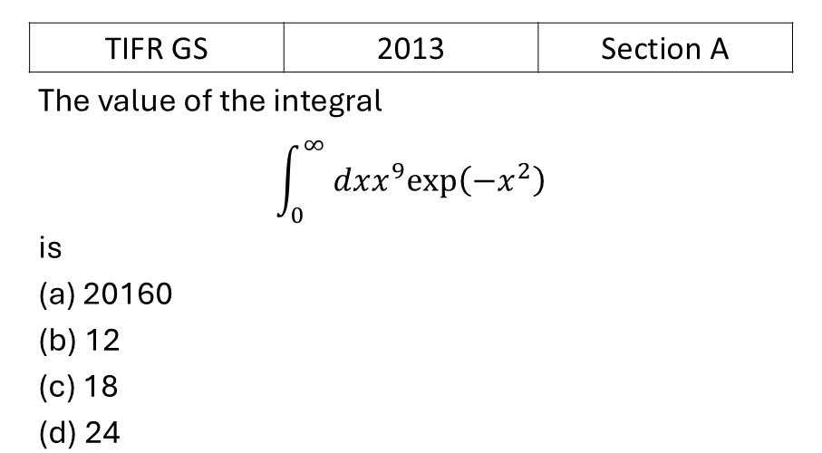 Question 1
