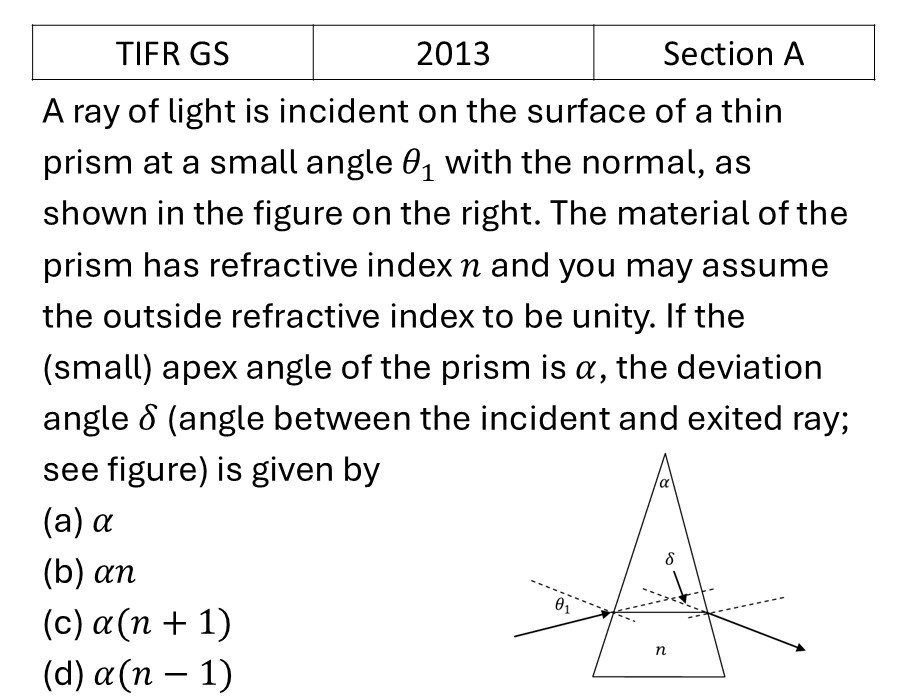 Question 1
