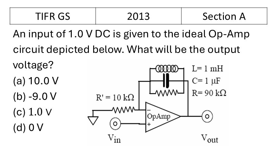 Question 1