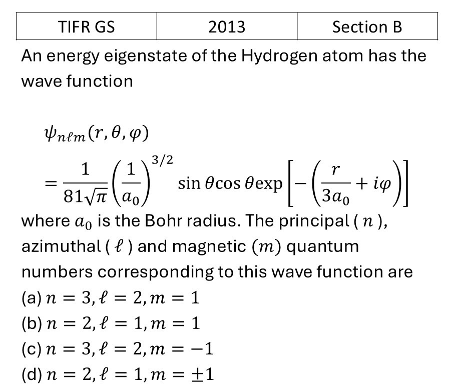 Question 1
