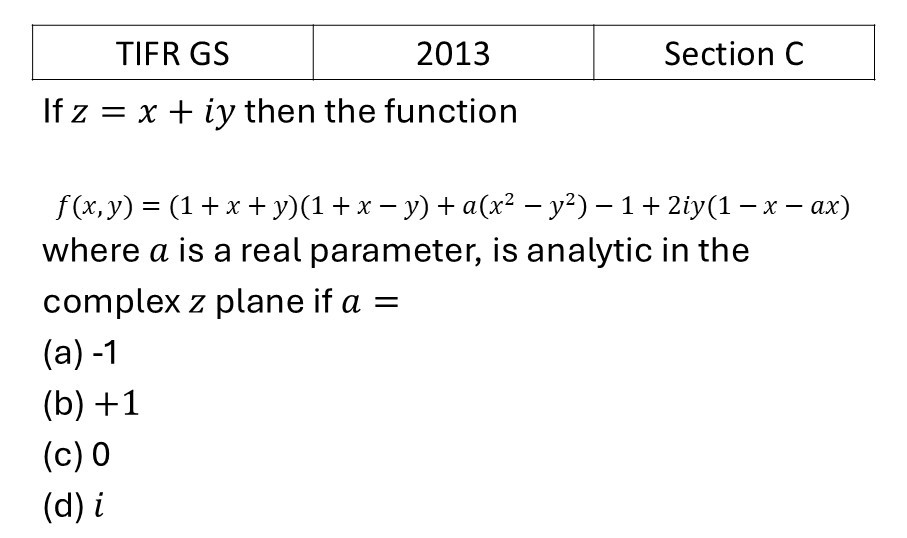 Question 1
