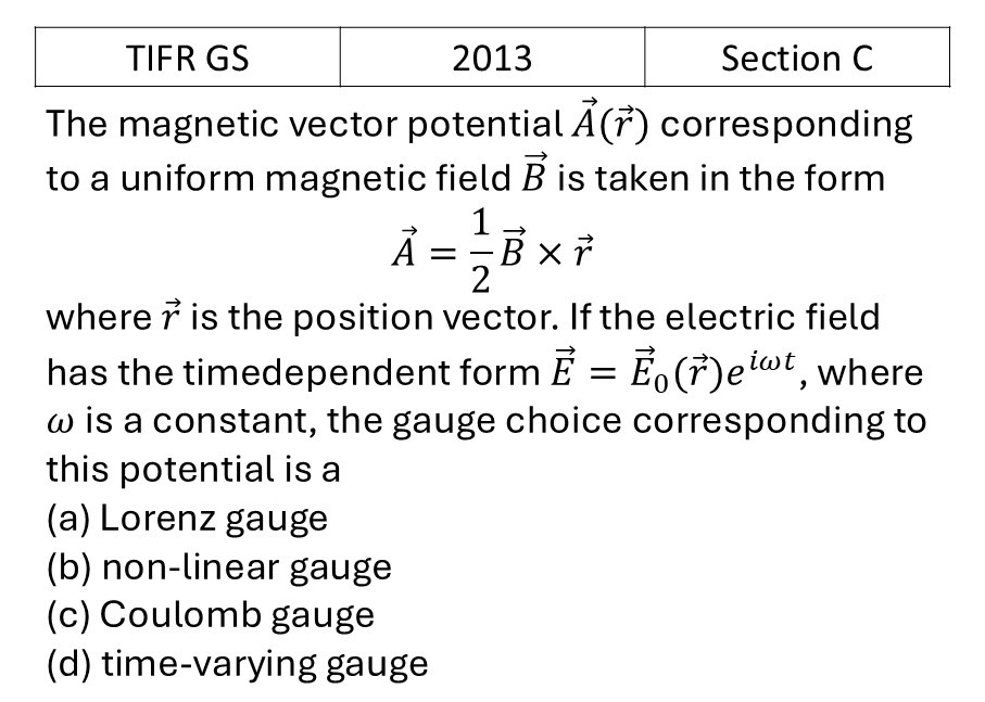 Question 1