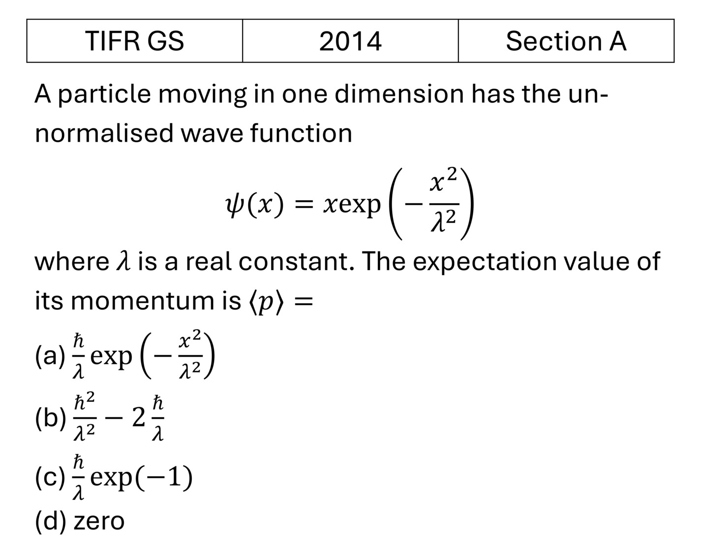 Question 6