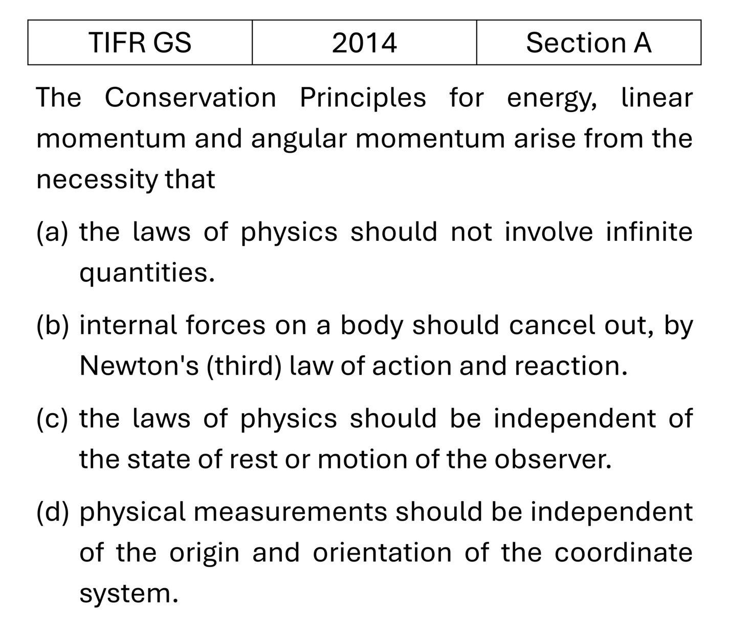 Question 3