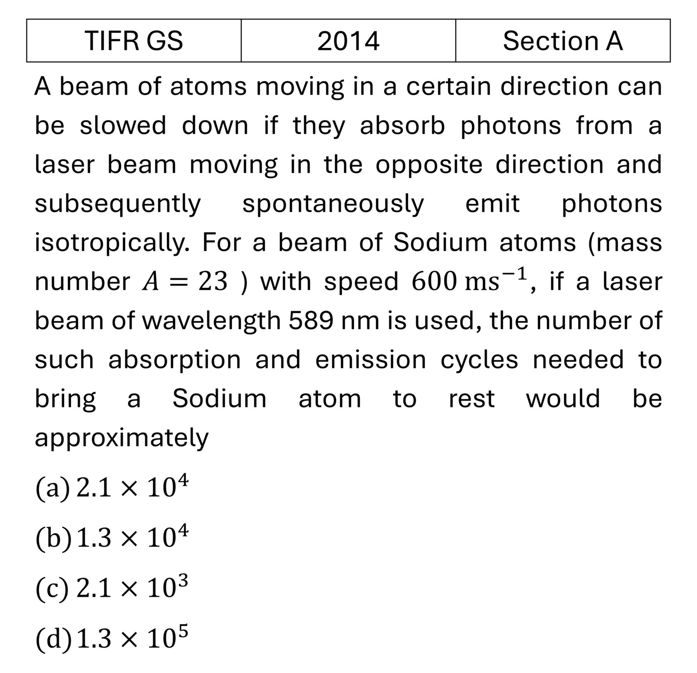 Question 3