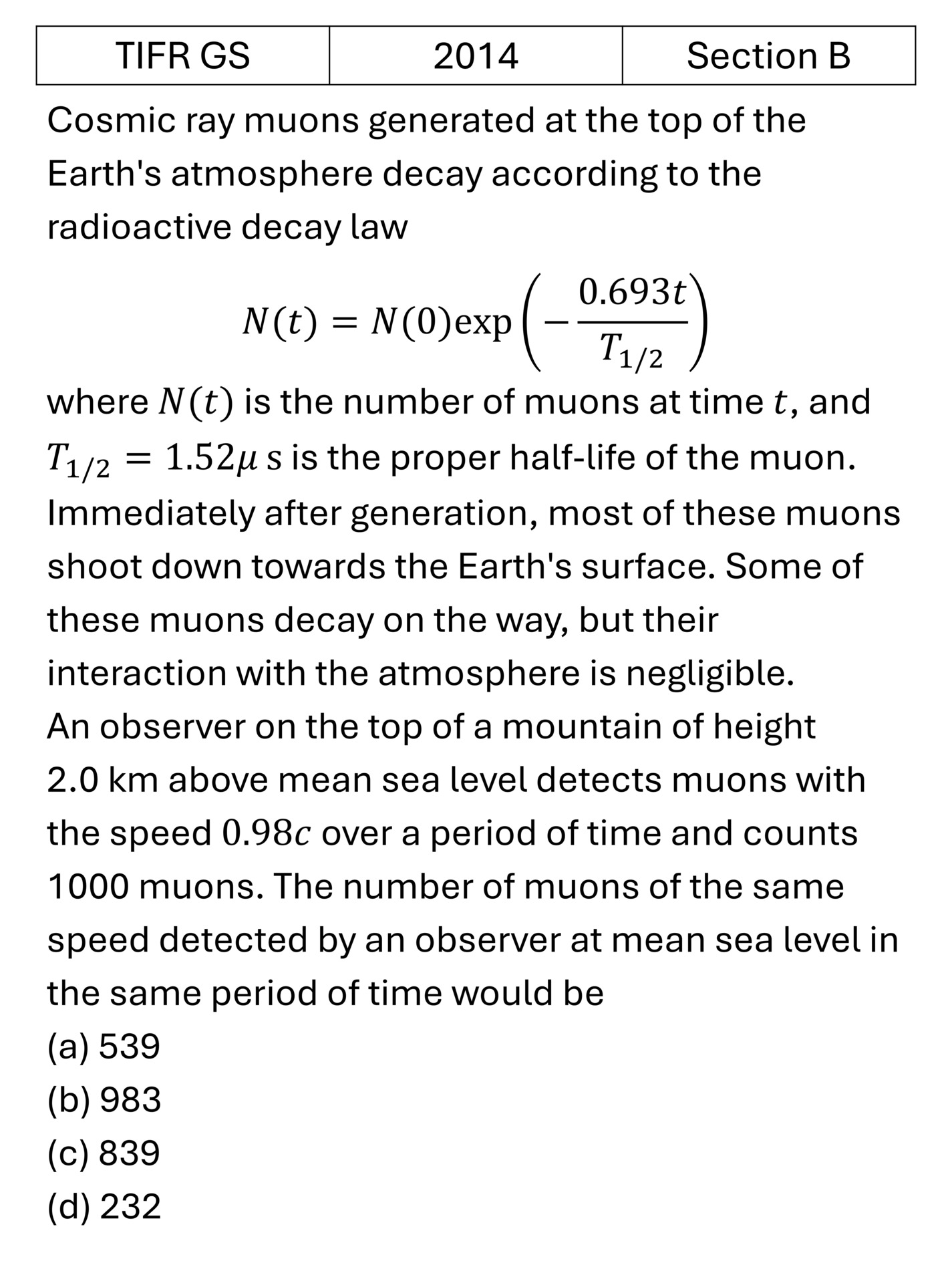 Question 5