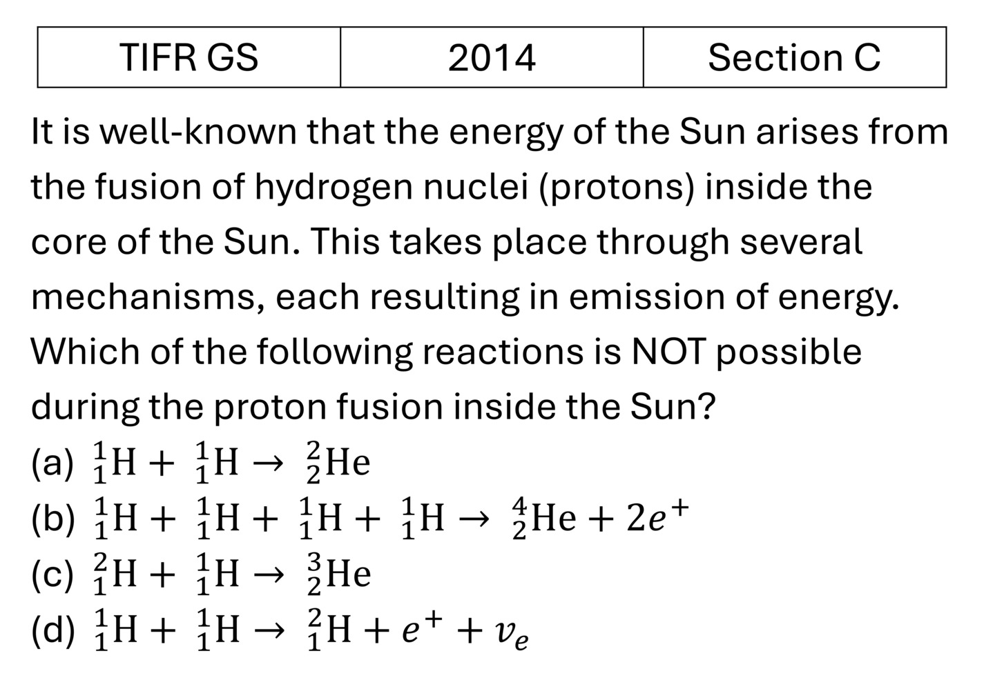 Question 3