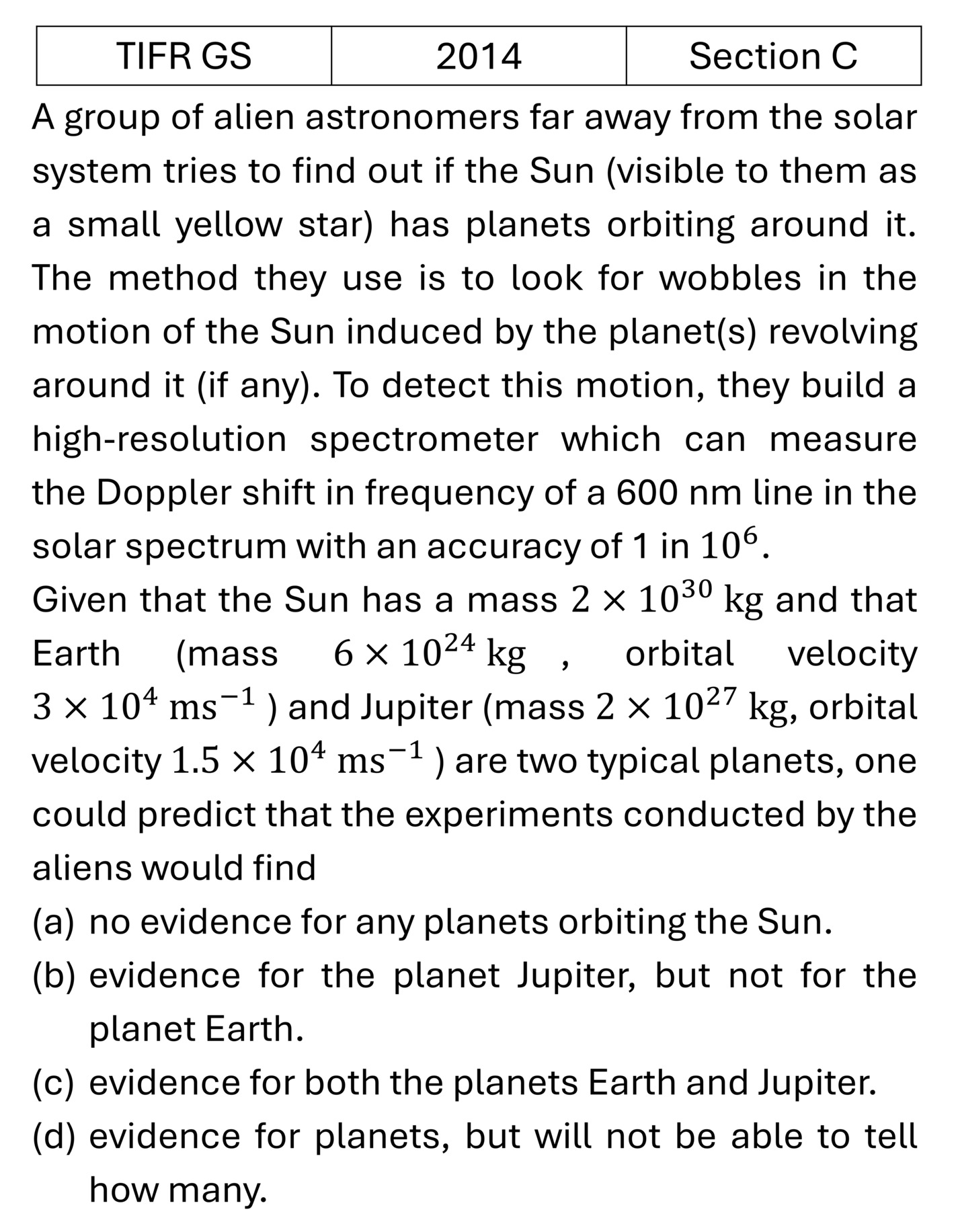 Question 3