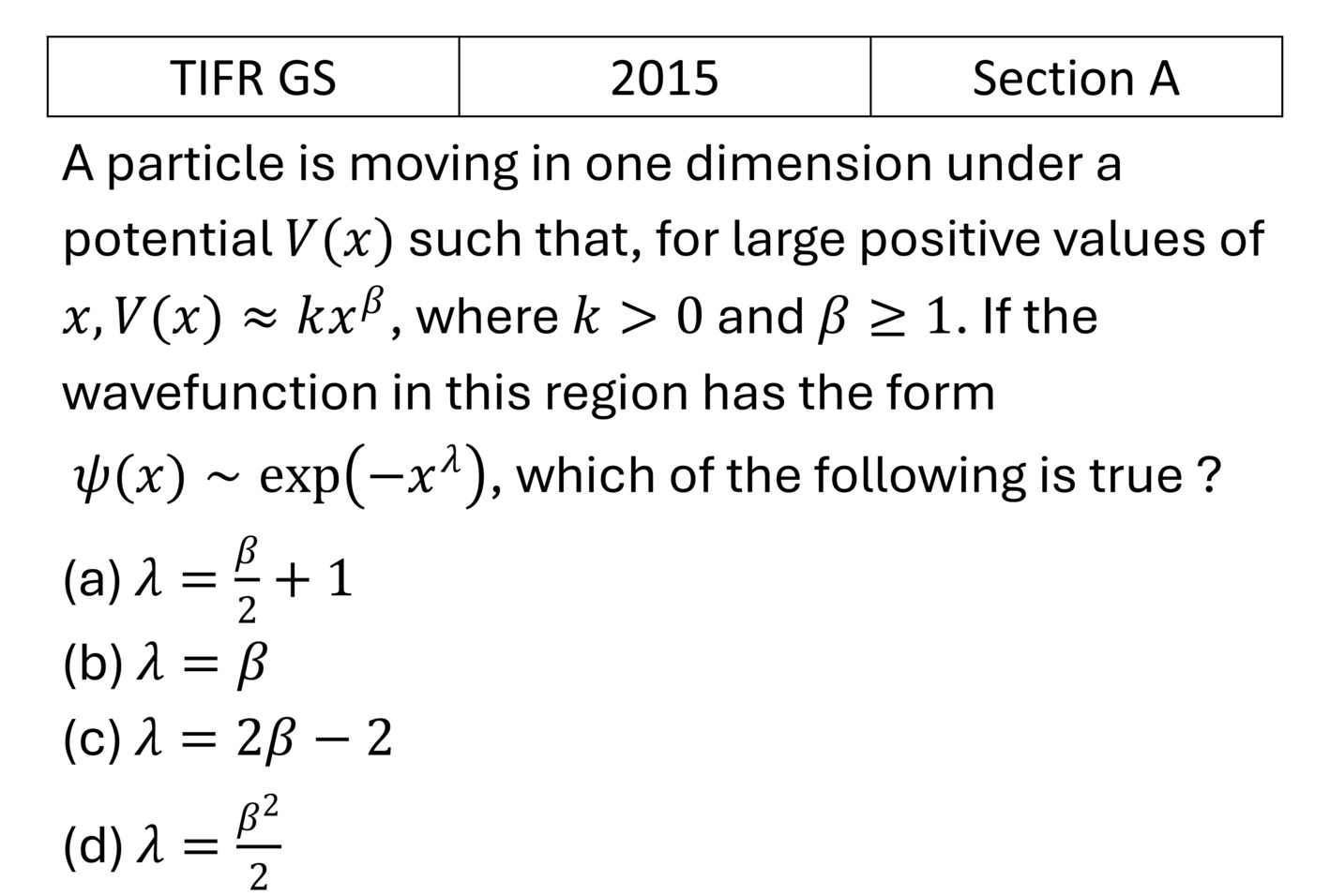 Question 8