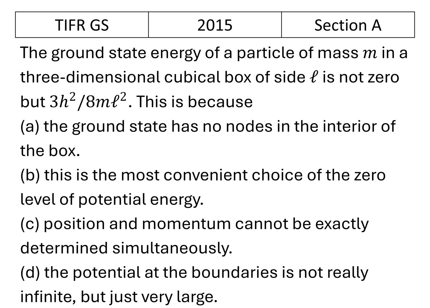Question 2