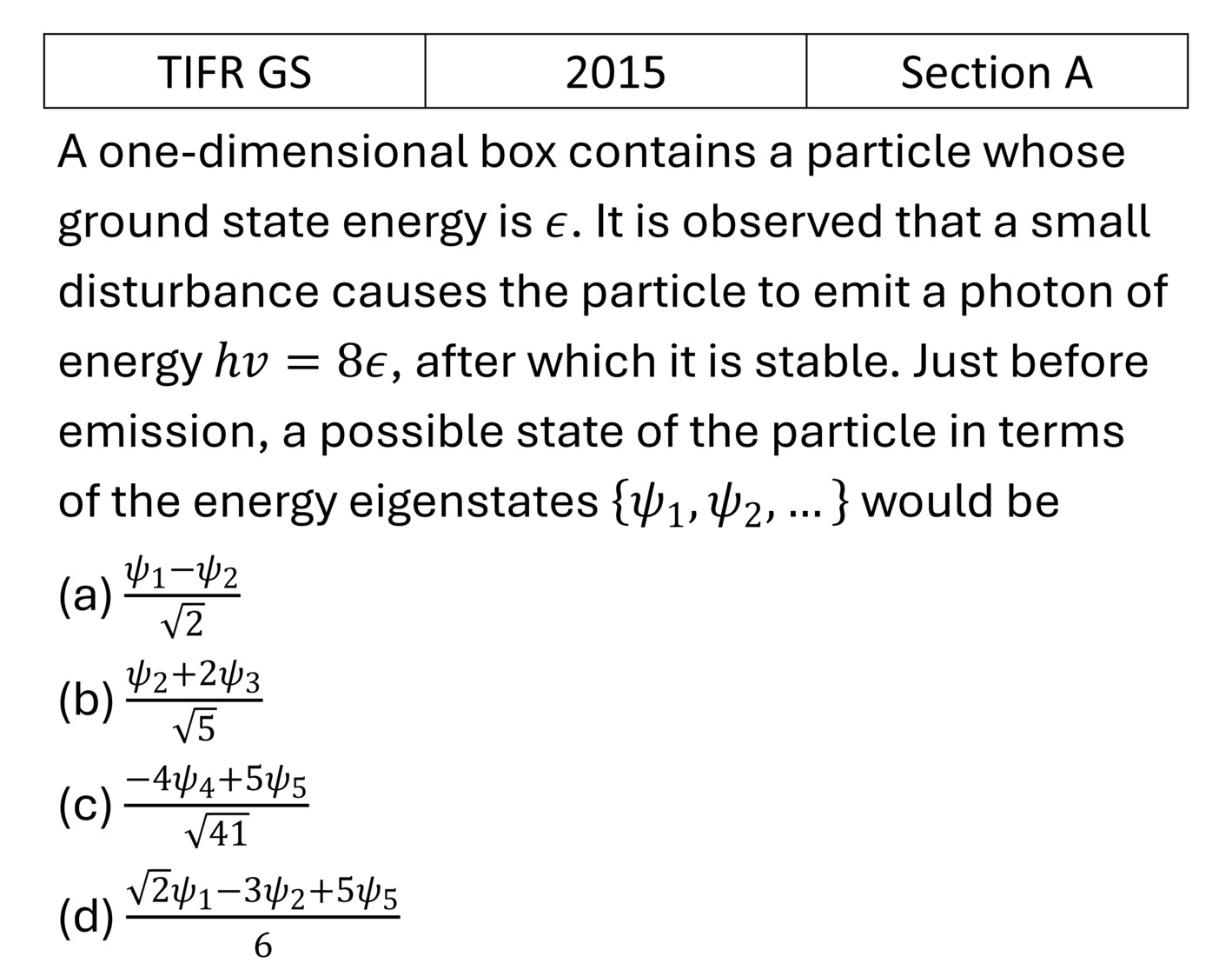Question 3
