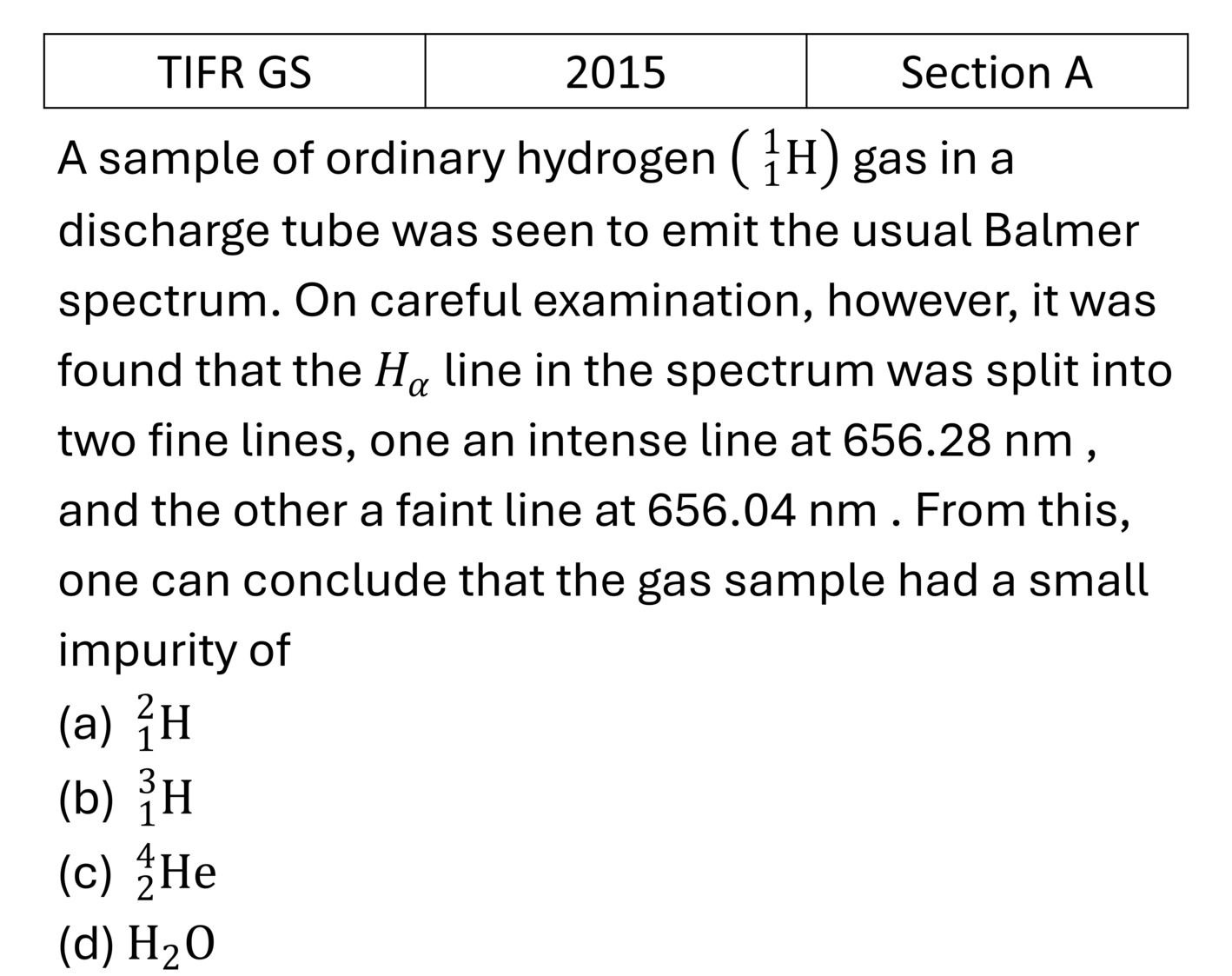 Question 2