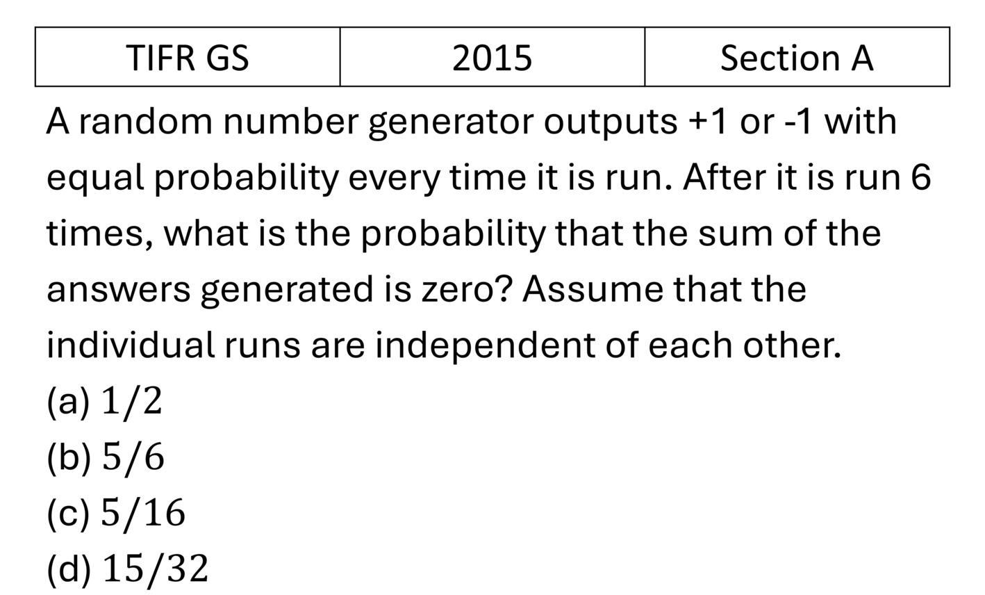 Question 2