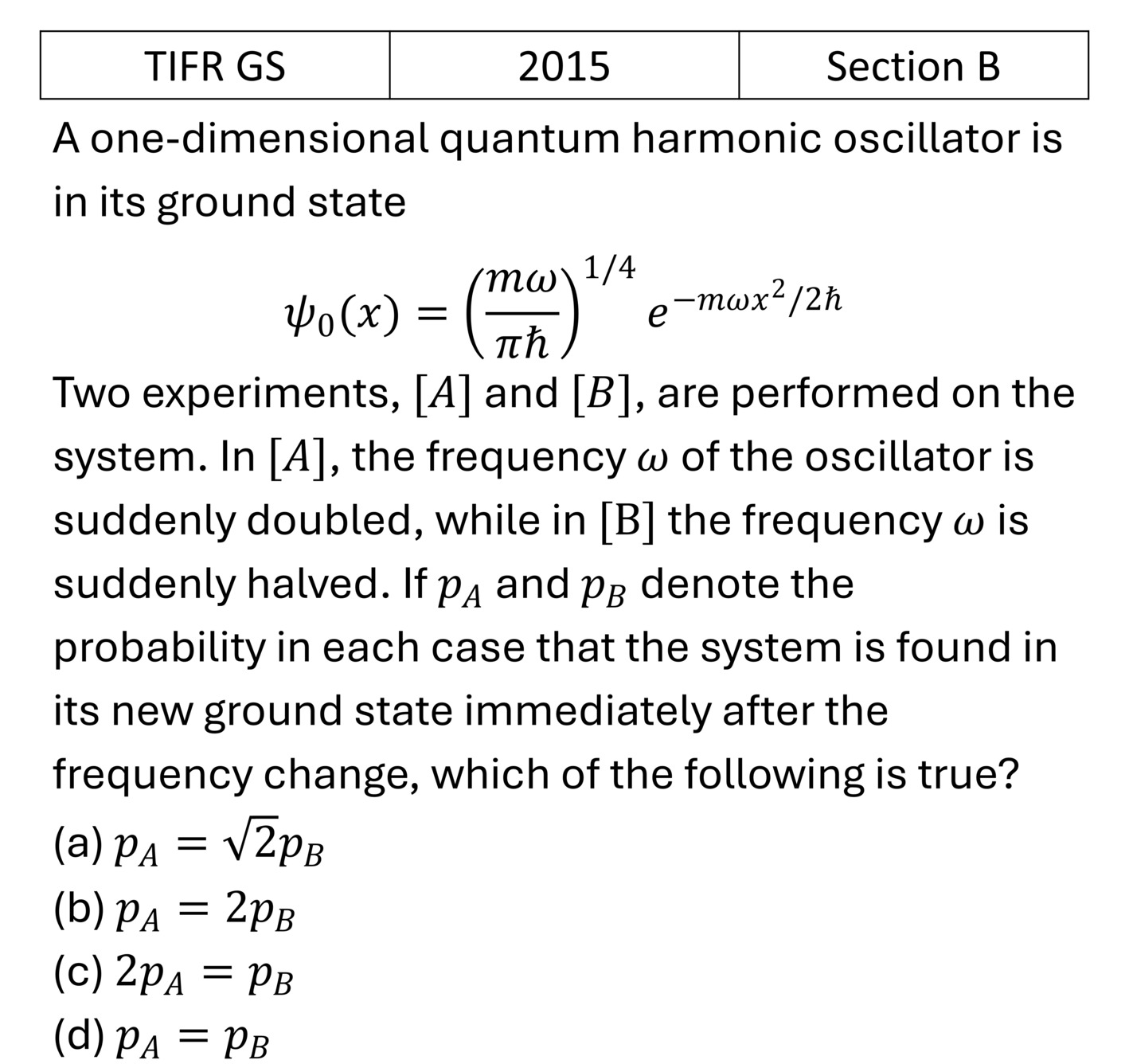 Question 9