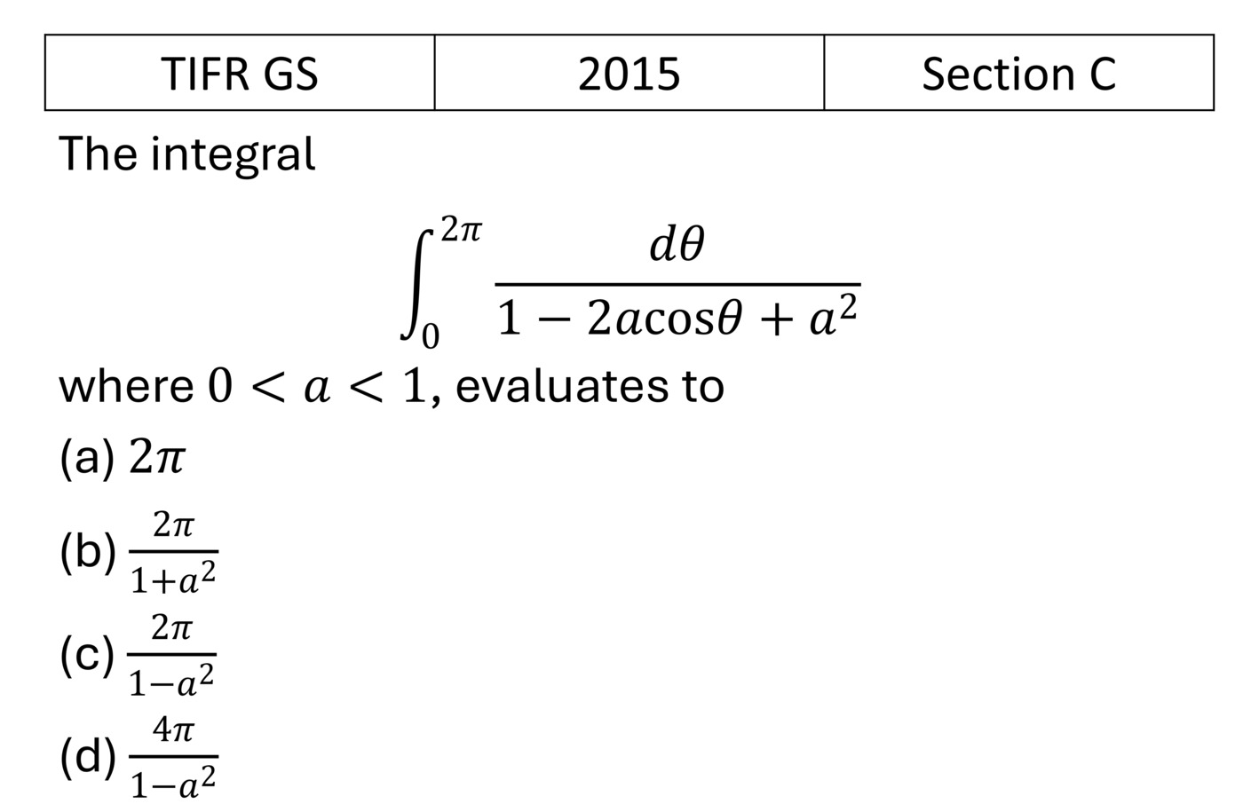 Question 3