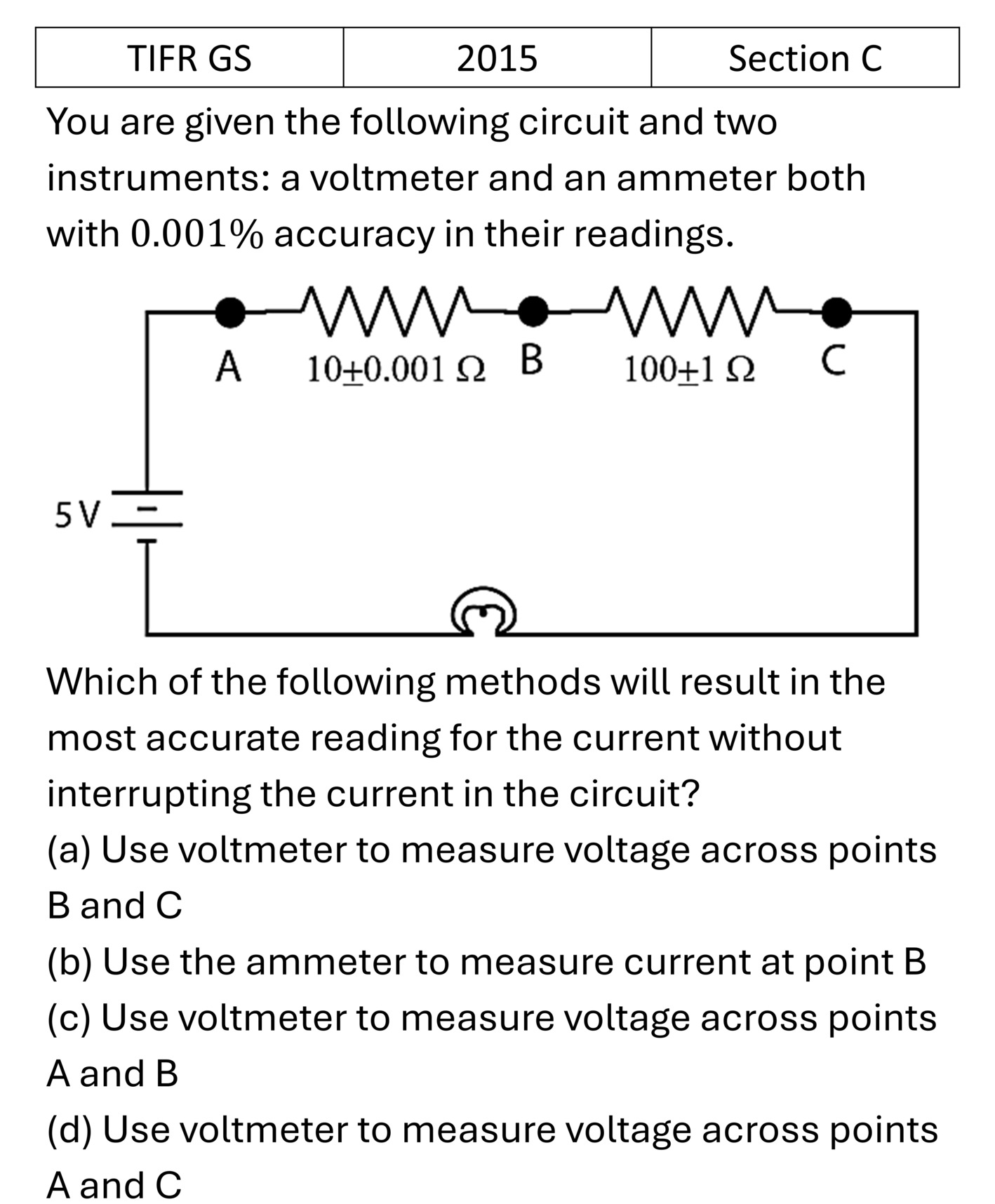 Question 2