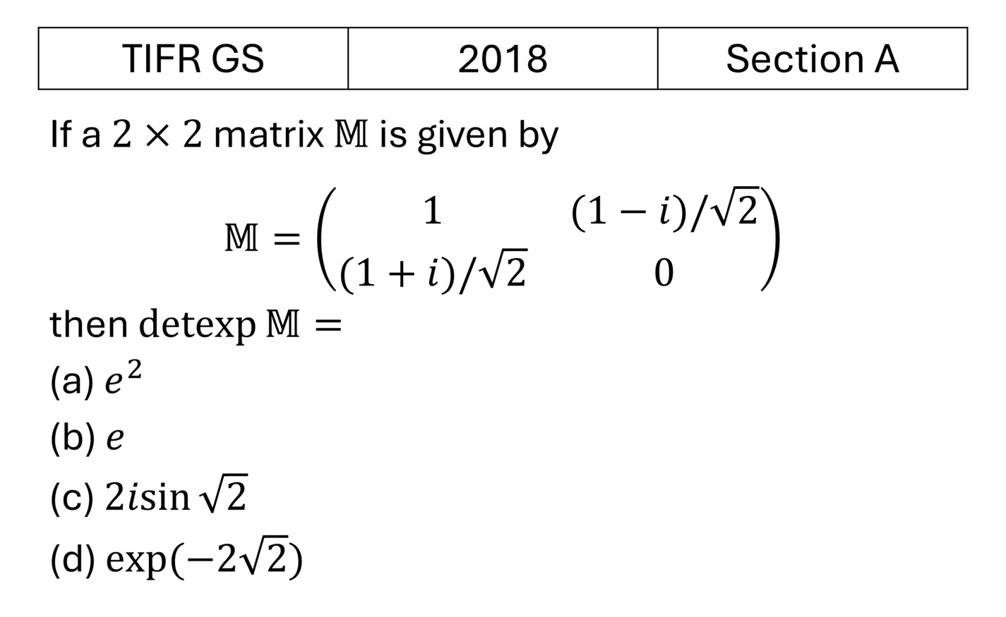 Question 6