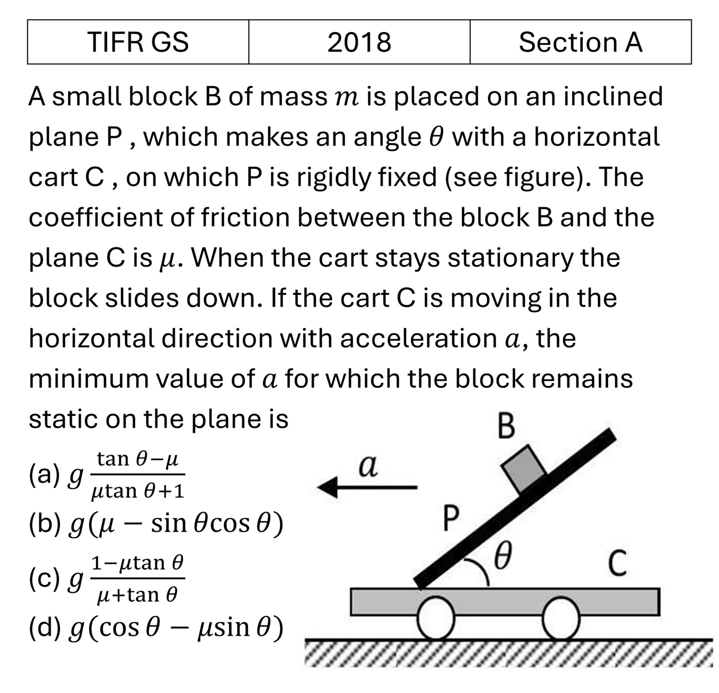 Question 3