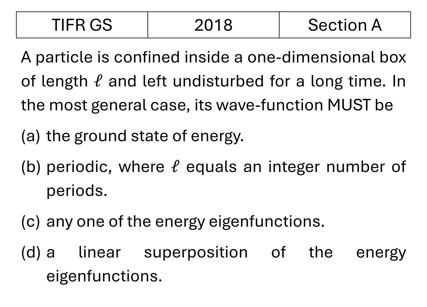 Question 5