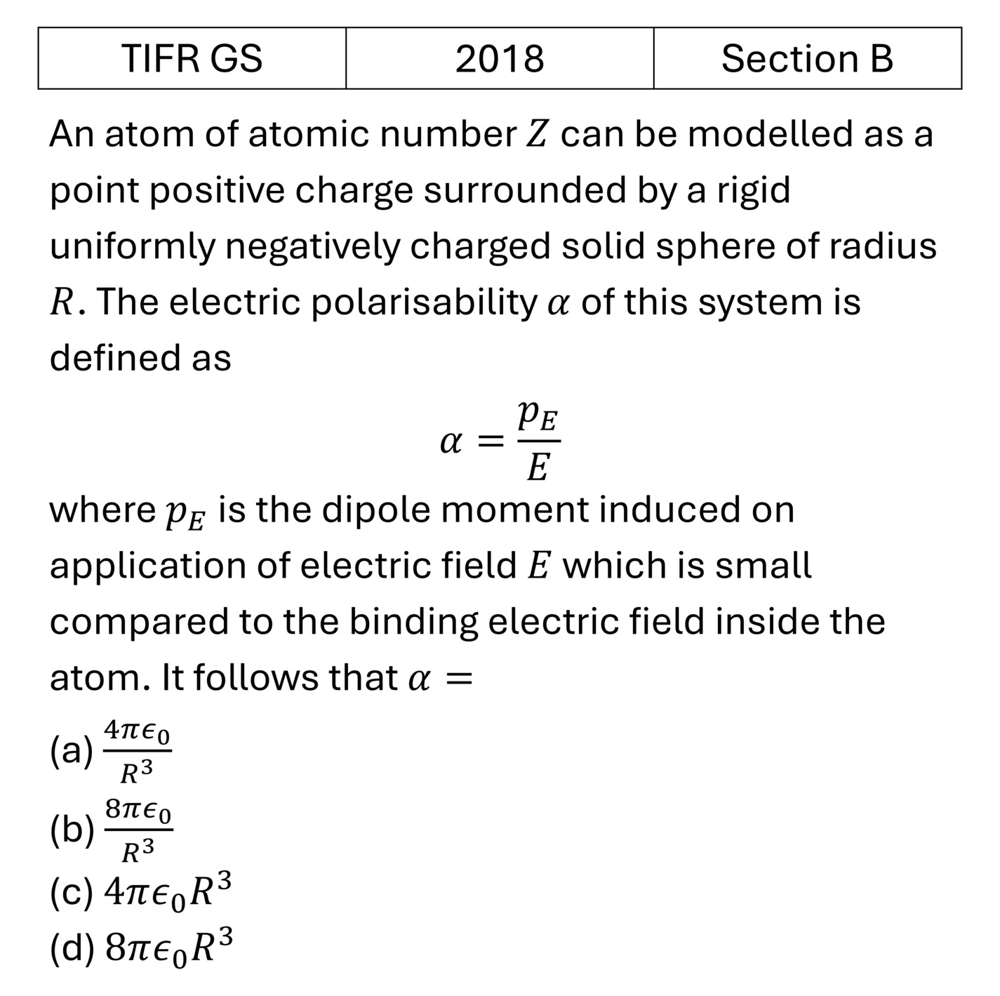 Question 3