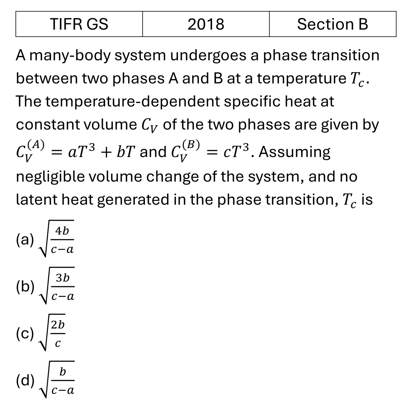 Question 3