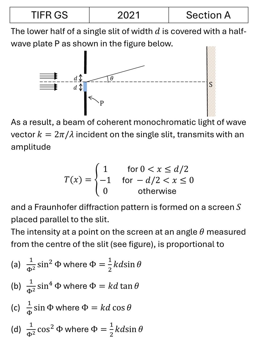 Question 5