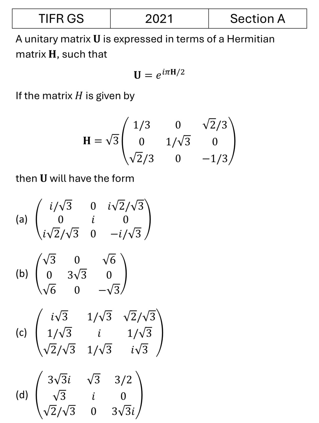 Question 9