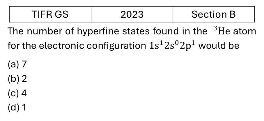 Question 7