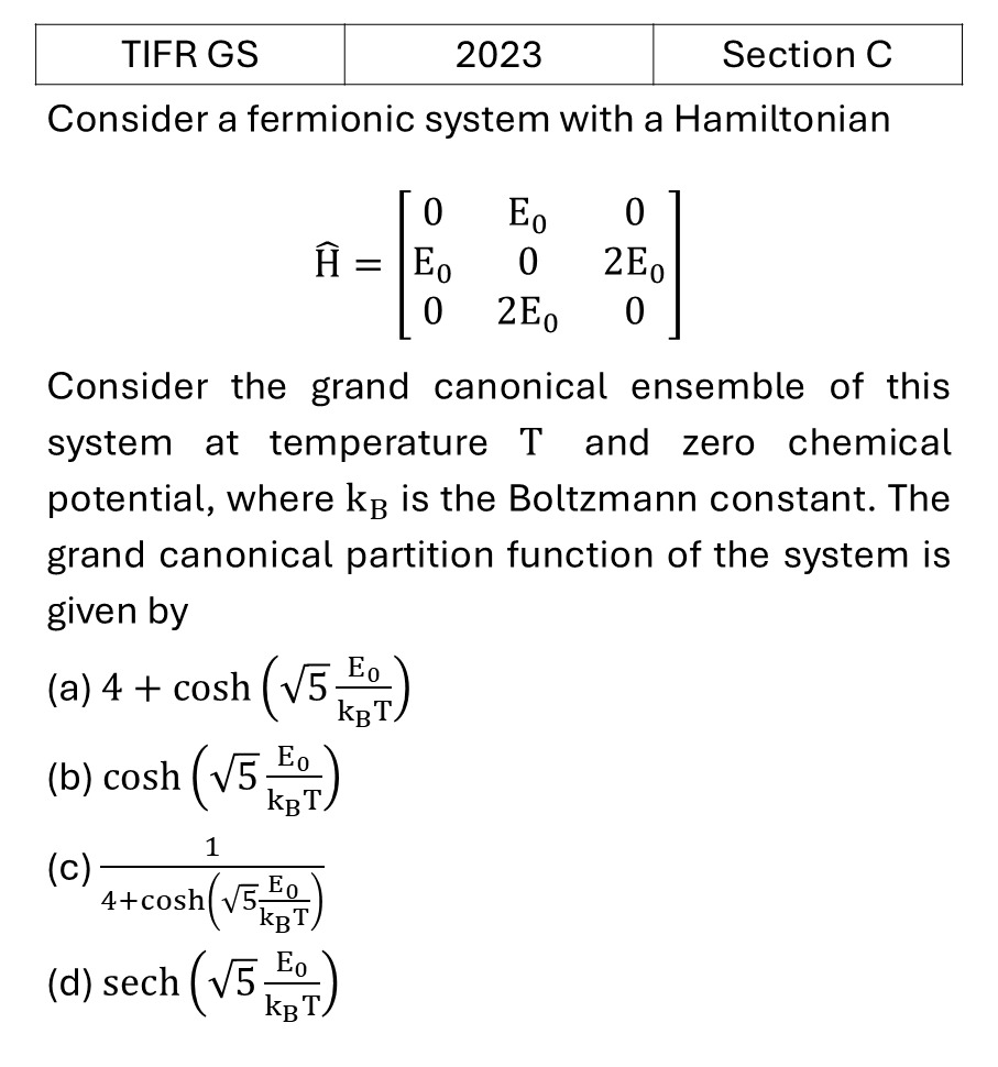 Question 1