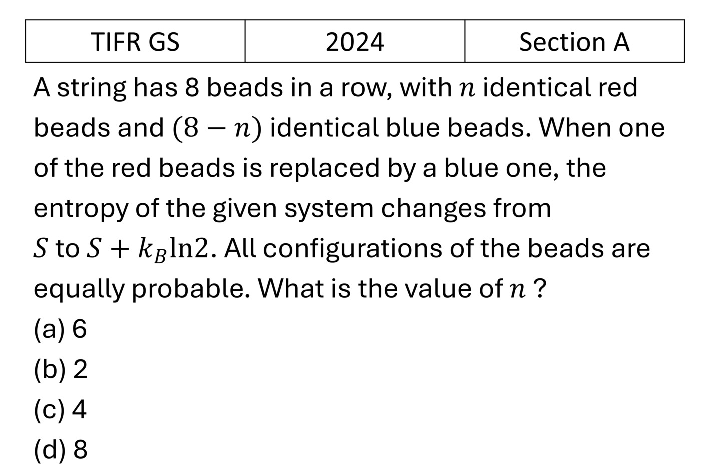 Question 7