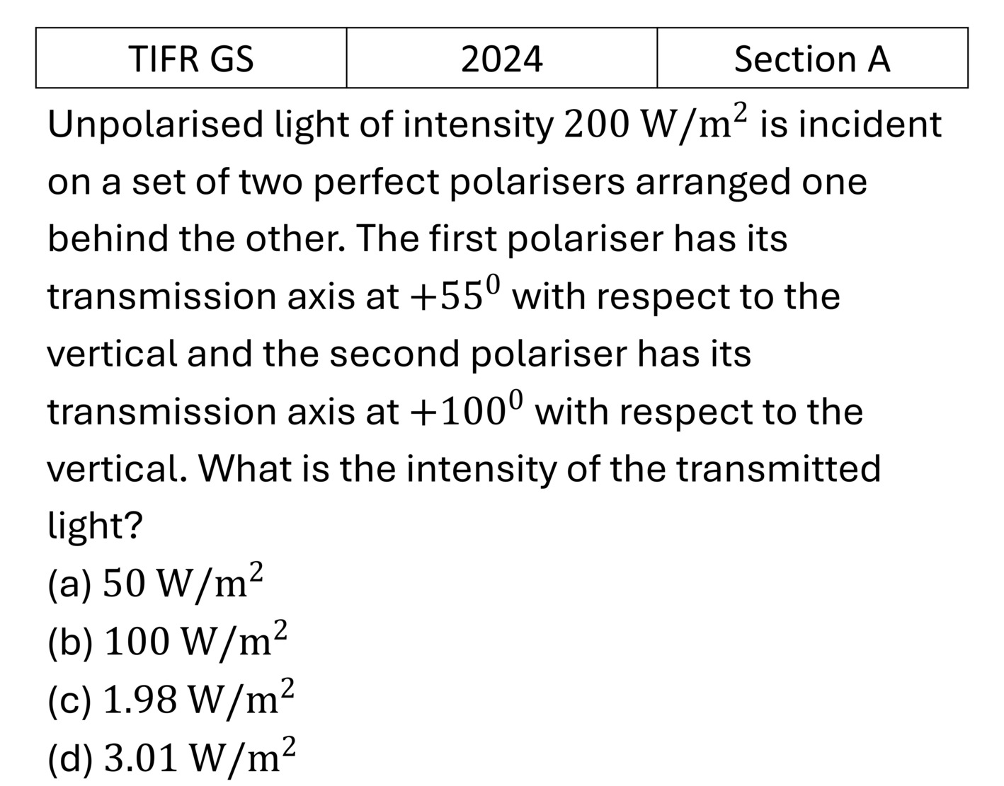 Question 4