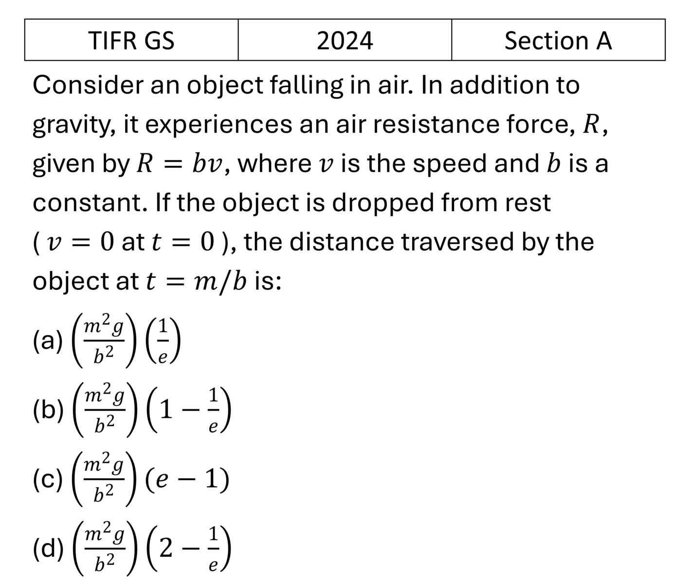 Question 16