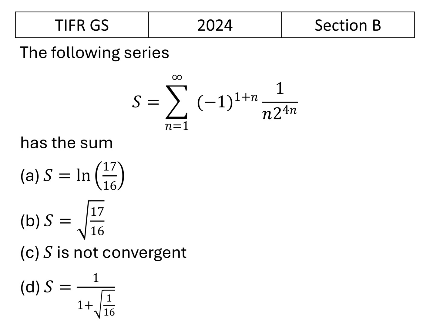 Question 6