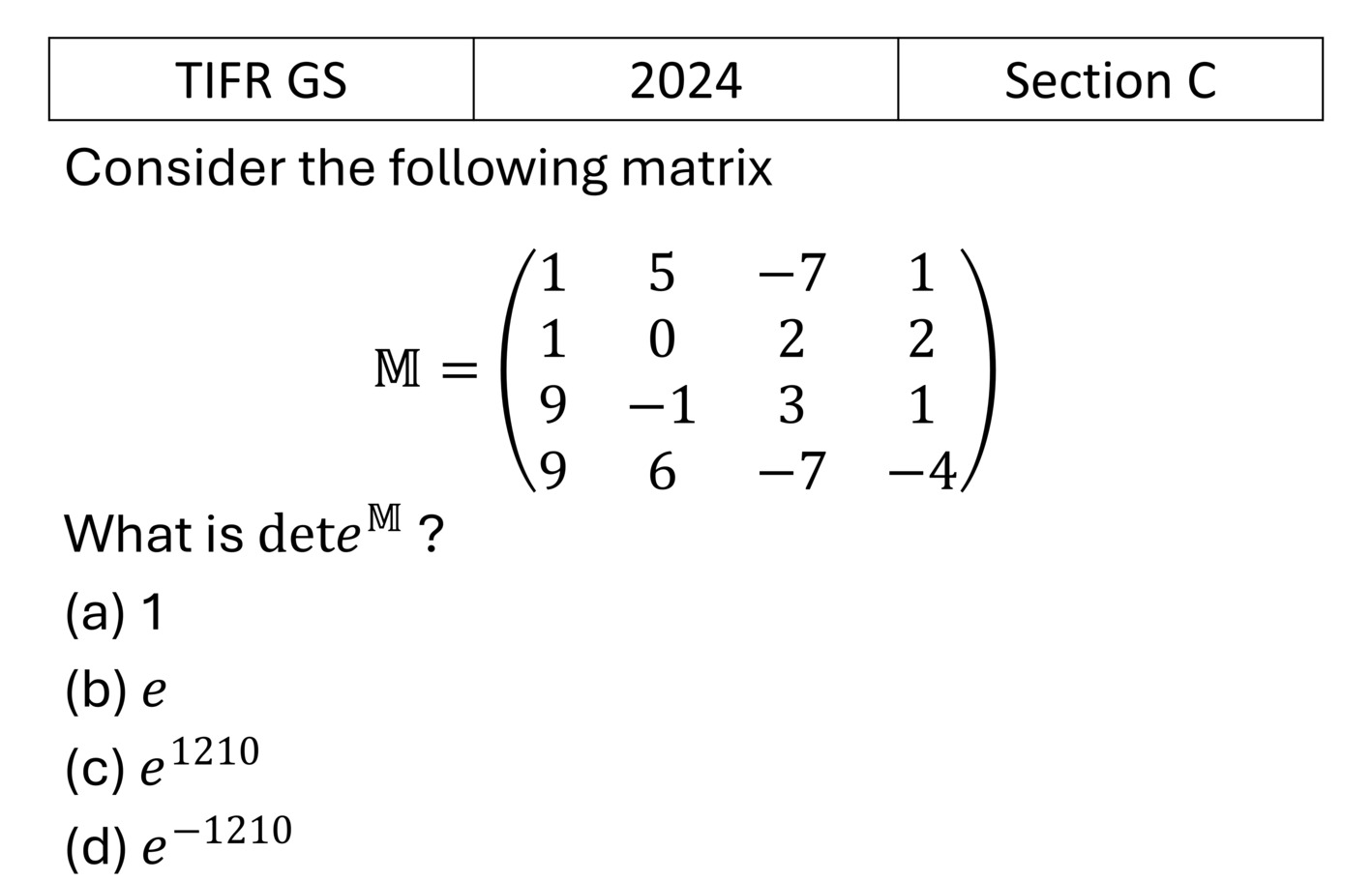 Question 12