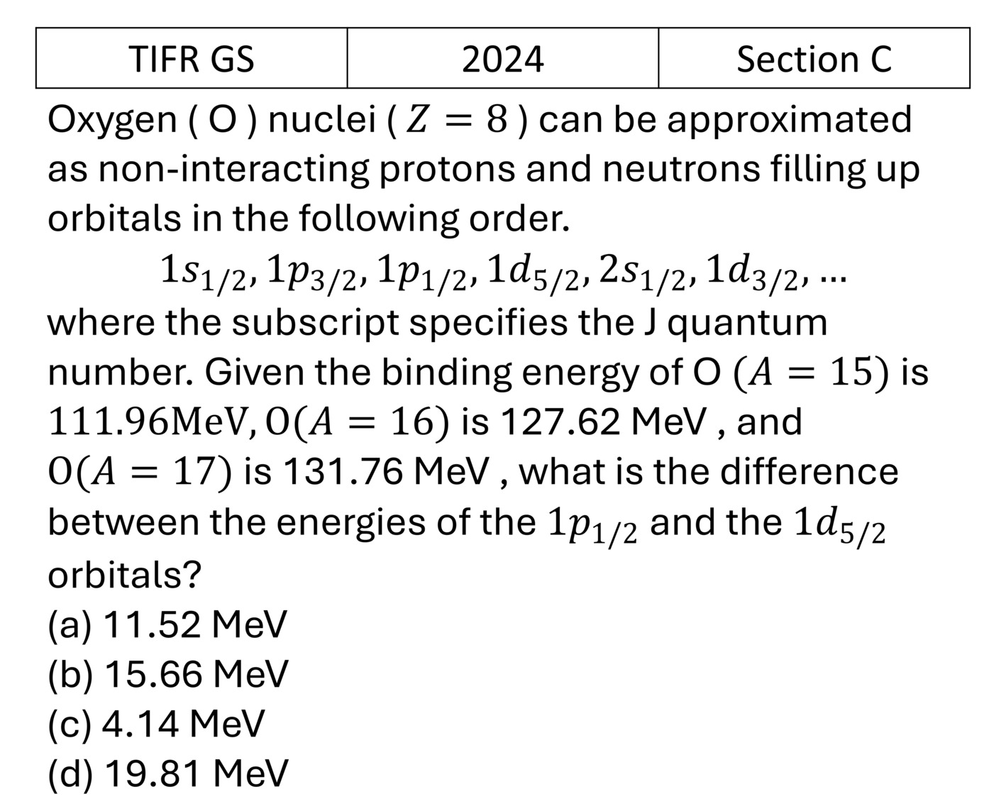 Question 2