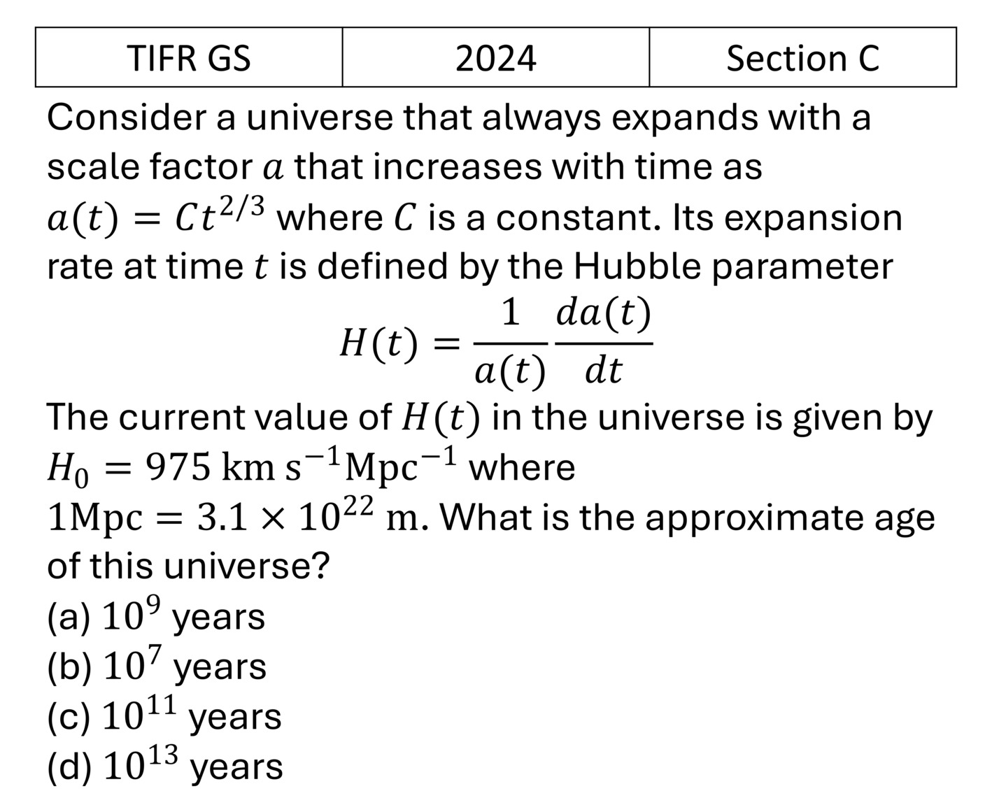 Question 20
