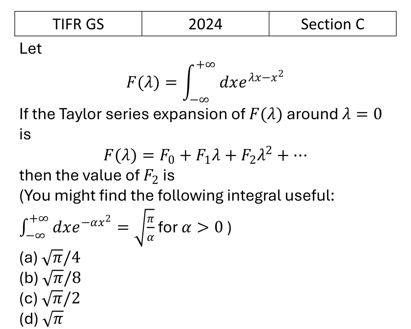 Question 5