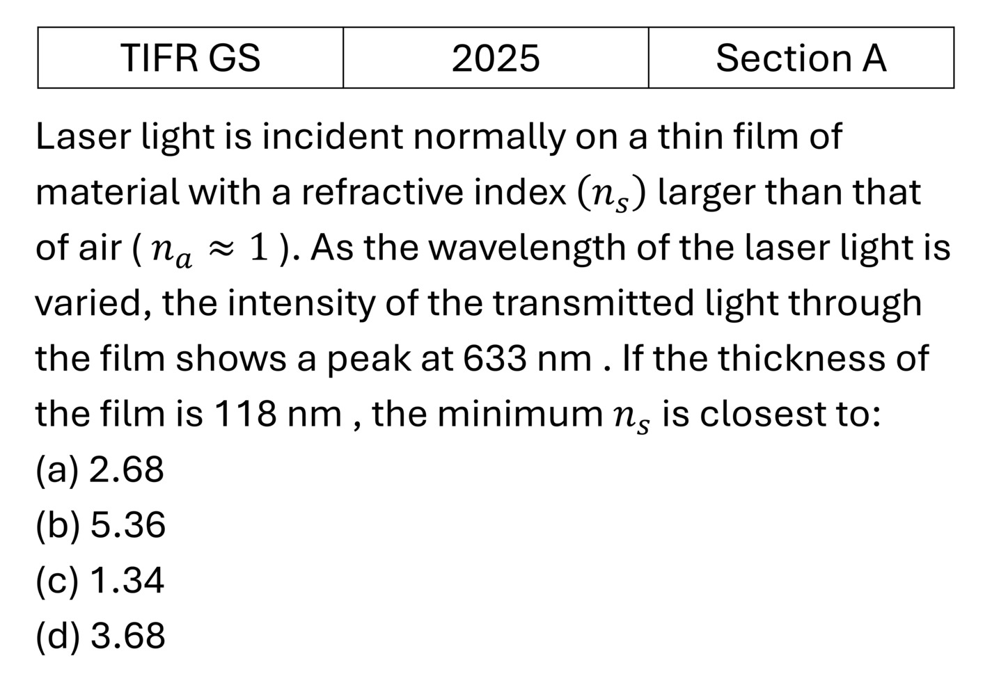 Question 13