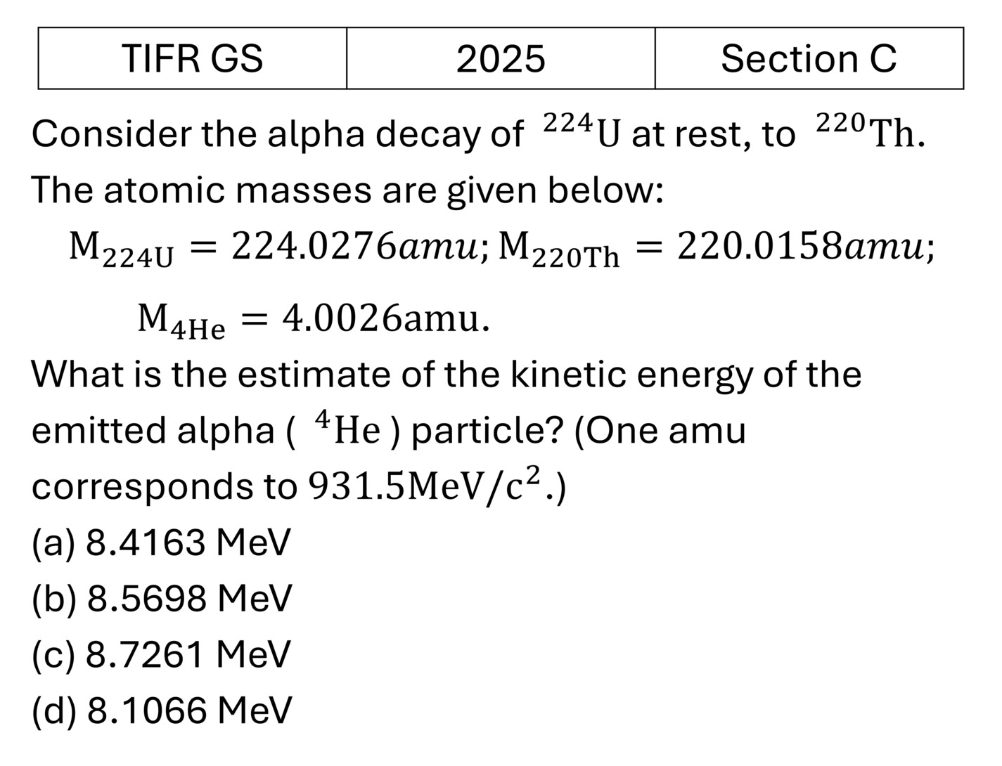 Question 16
