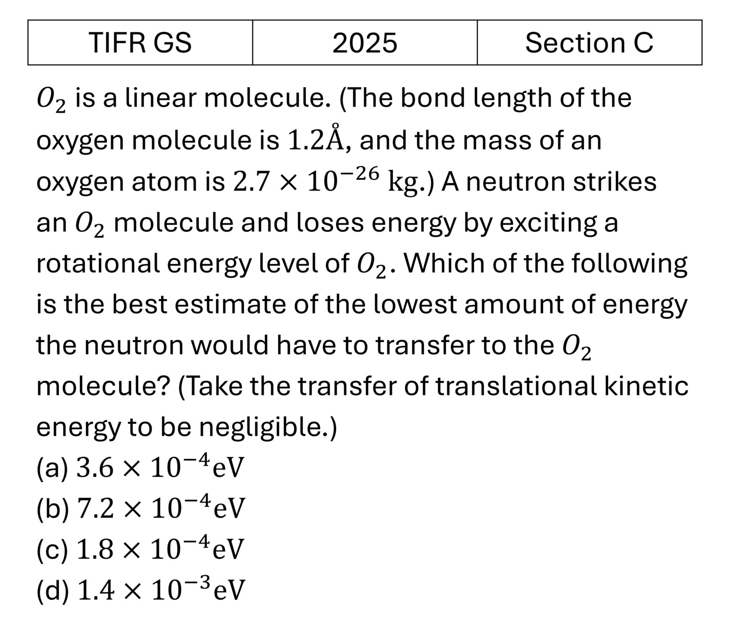 Question 7