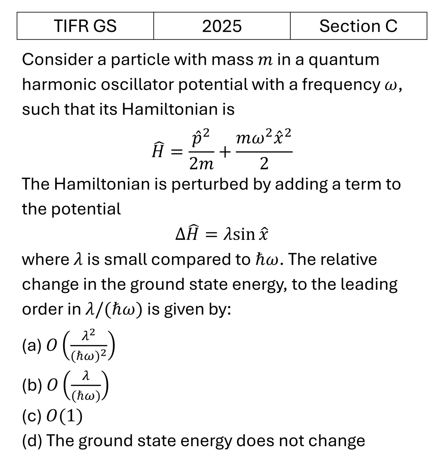 Question 5