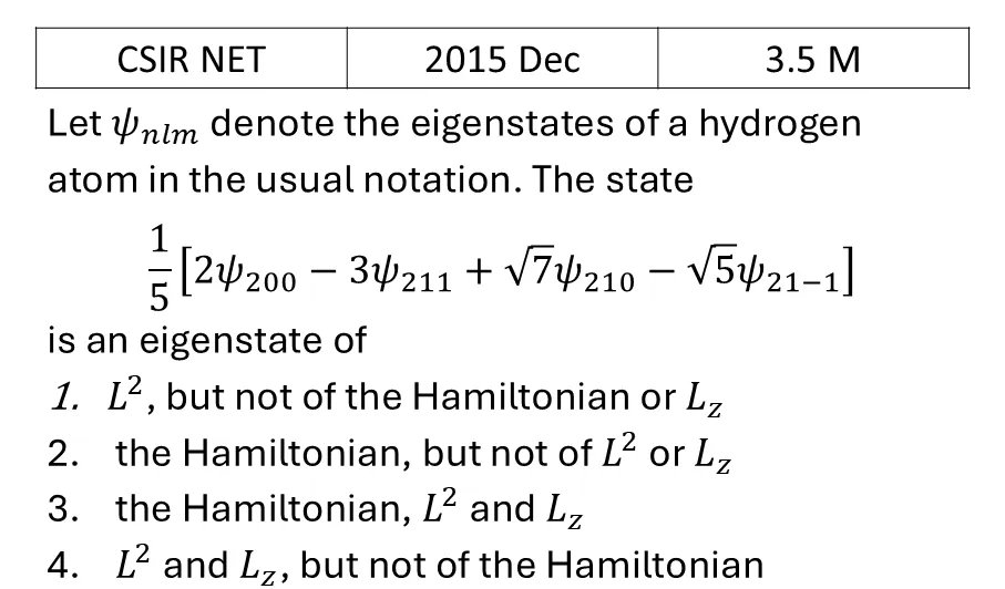 Question 1
