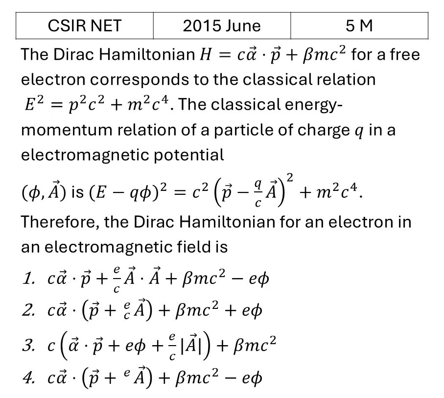 Question 1