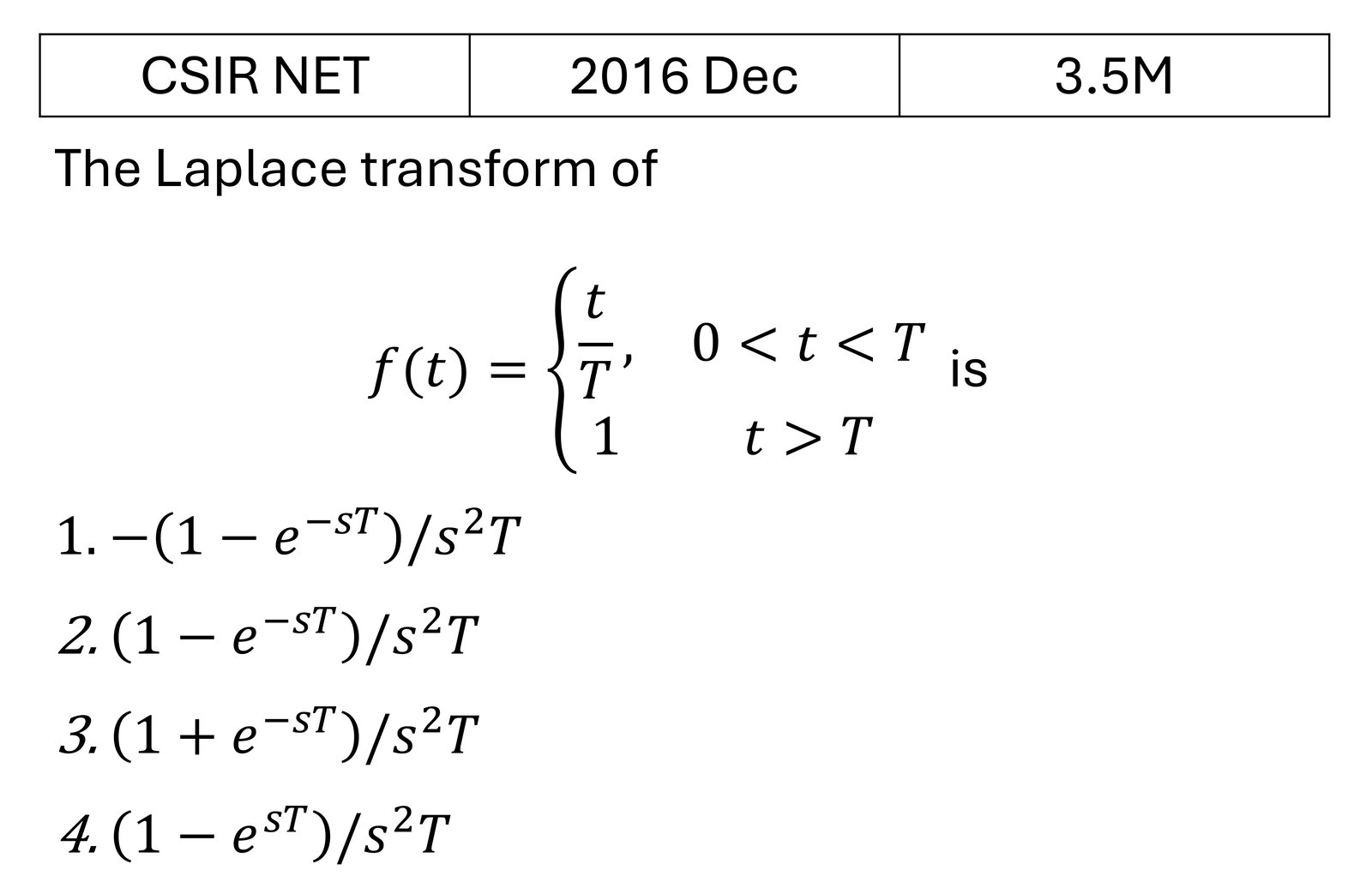 Question 2