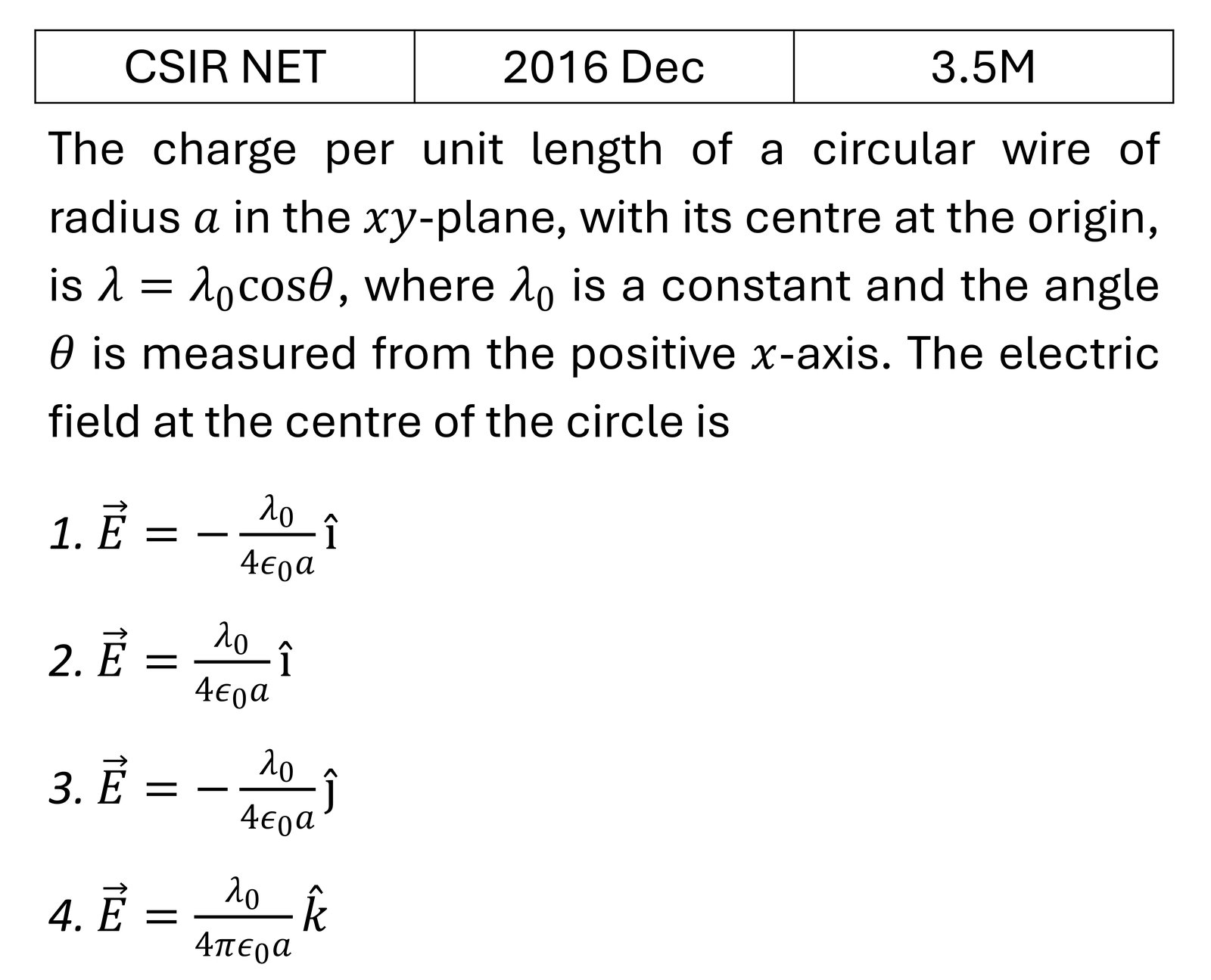 Question 4