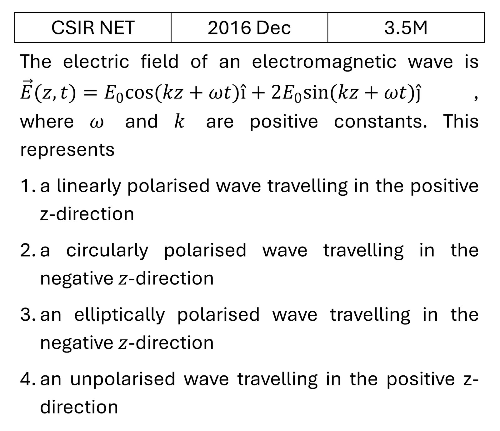 Question 2
