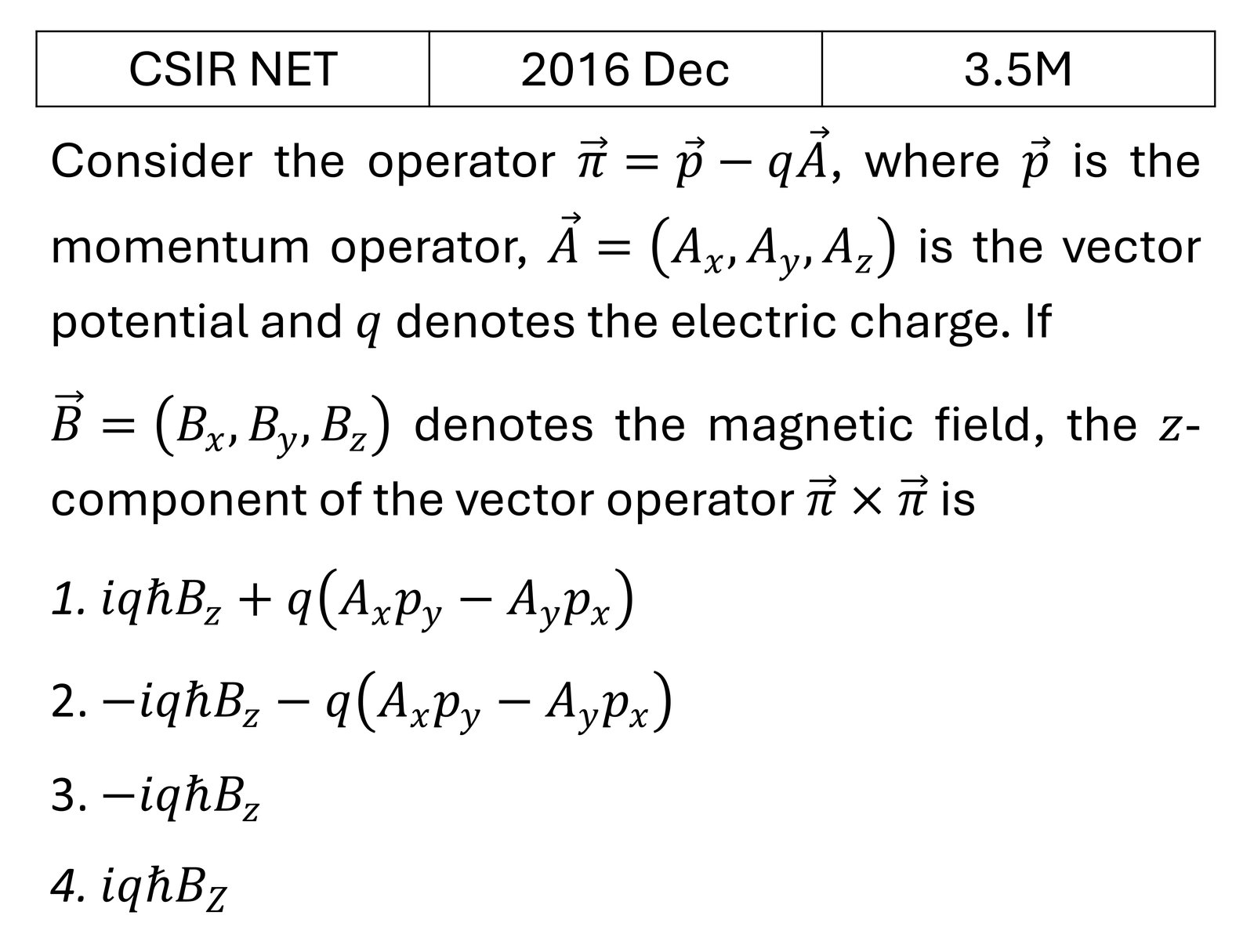 Question 2