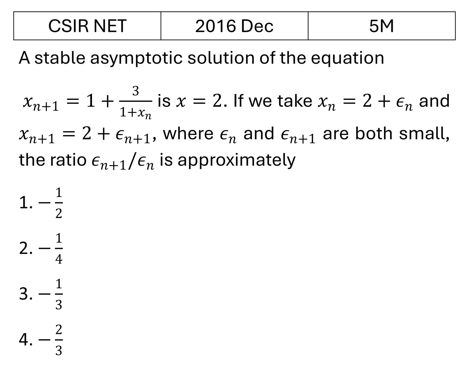 Question 2
