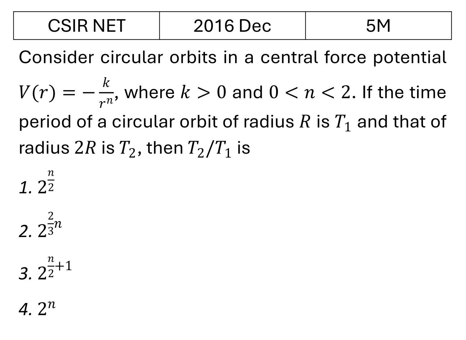 Question 3