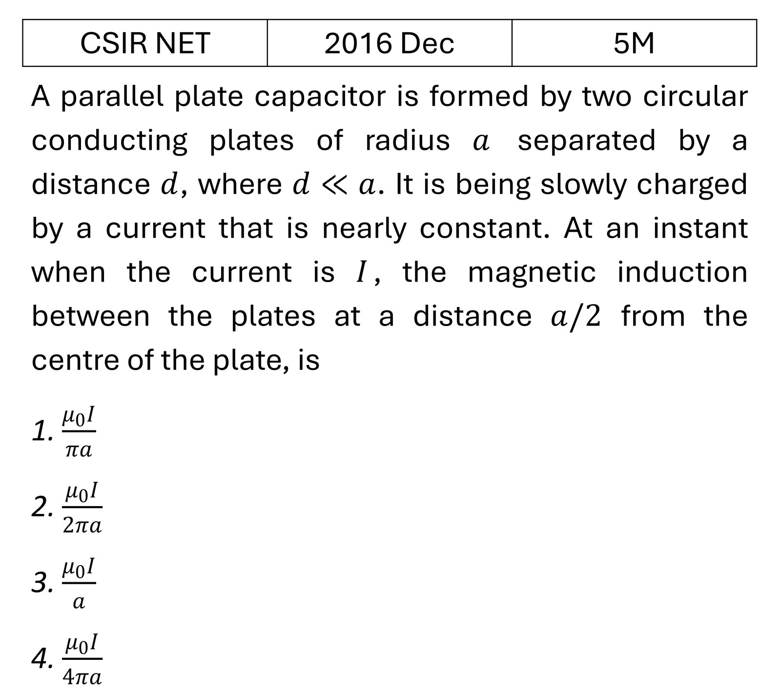 Question 3